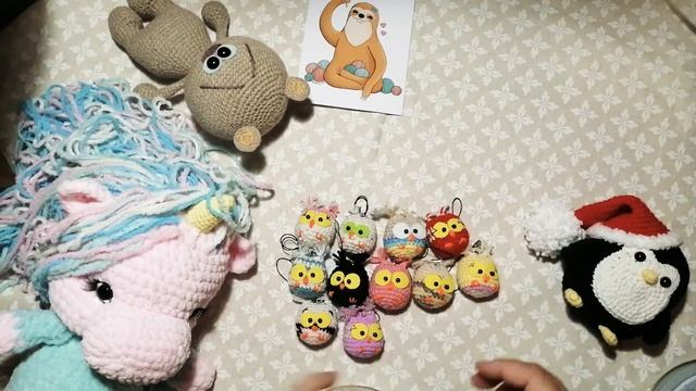 #игрушкикрючком #вязаныеигрушки #амигуруми вязание игрушек крючком / Готовые работы смотреть онлайн