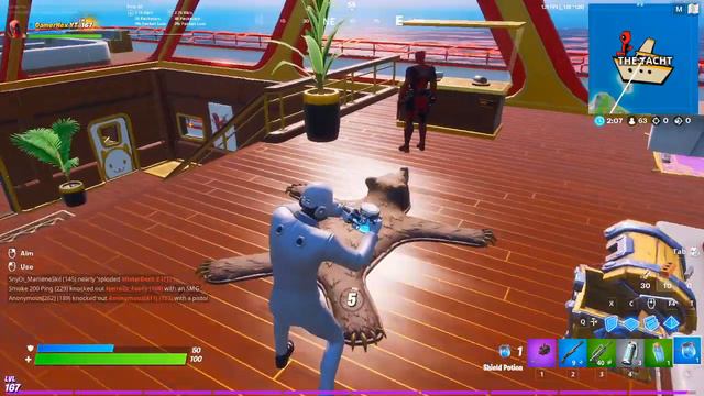 Easiest Method To Kill DEADPOOL in Fortnite SEASON 2 CHAPTER 2 смотреть онлайн