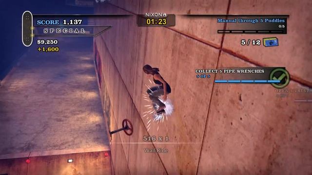 Tony Hawk’s Pro Skater HD - Downhill Jam: 100% Goals and Cash смотреть онлайн