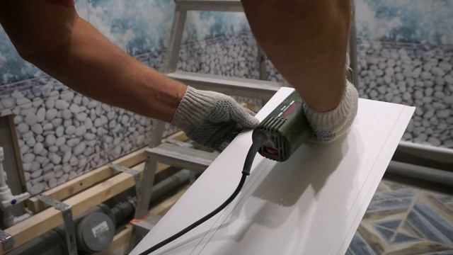 Монтаж ПВХ панелей (внутренний и наружный угол) смотреть онлайн