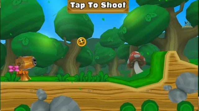 Ragdoll Blaster 3 Patchwork Meadows 1-1 Tap to Shoot 3 Stars Tutorial Walkthrough смотреть онлайн