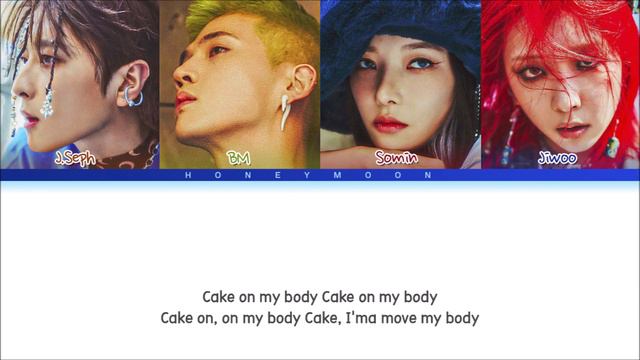 KARD 'CAKE' Lyrics (카드 CAKE 가사) (Color Coded Lyrics)