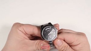 Обзор и настройка наручных часов CASIO MTP-1370D-1A1 от Shoper. [MTP-1370D-1A1ER]