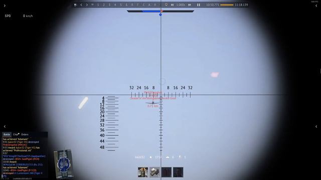 War Thunder - Tiger H1 shooting down P-47D смотреть онлайн