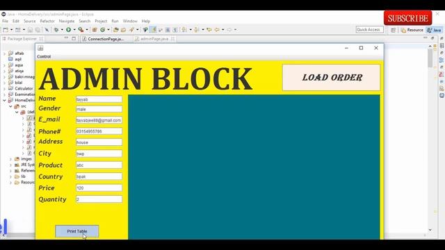 Home Delivery Java Project With Source code | Download Free смотреть онлайн