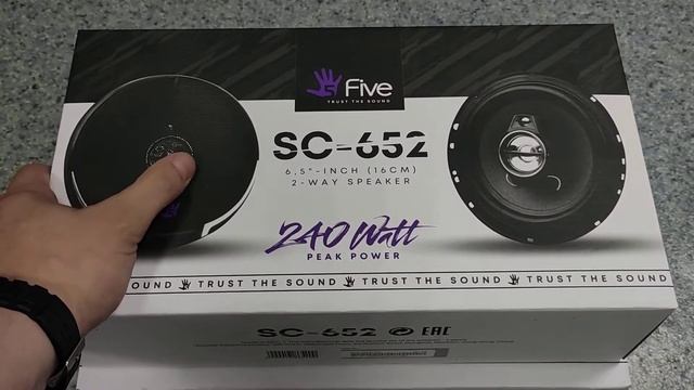 Бюджетная акустика FIVE Коаксиальная динамики Five Sc-420, Five Sc-520, Five Sc-652, Five Sc-692