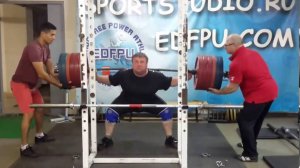 Приседания 303 кг на 4 раза - Спортстудия