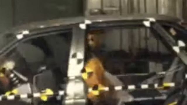 краш тест ВАЗ 2110. Вы всё ещё гоняете? Да ещё не пристёгиваетесь? Подумайте о последствиях! смотреть онлайн