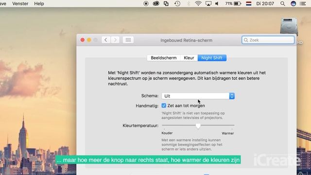 Workshop | Hoe stel je Night Shift (snel) in op je Mac? смотреть онлайн