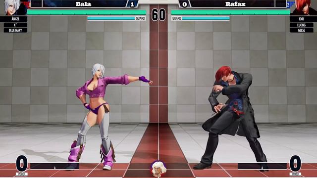 KOFXV Bala (Angel, K, Blue Mary) vs Rafax - (Luong, Geese, Iori) смотреть онлайн