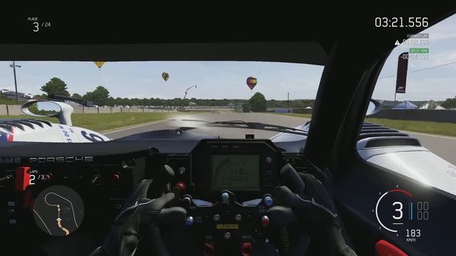 Forza Motorsport 6 Porsche #26 Porsche AG 911 GT1 98 R869 1998 @ Road America vs PROs смотреть онлайн