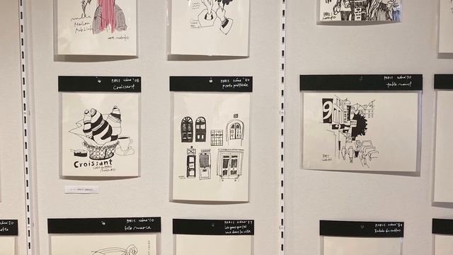 パリの街並みをその場でスケッチ！イラストレーター カワツナツコ「100 sketches」展 2020／@装丁夜話 смотреть онлайн