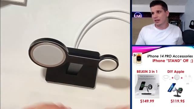 EWA MagSafe 2 in 1 Stand Followup Video: GREAT FOR YOUR NIGHTSTAND! смотреть онлайн
