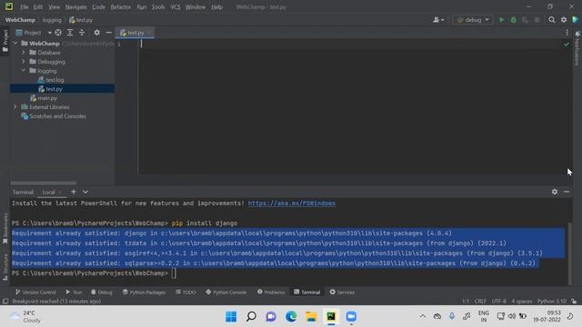 Python (Hindi) - 30 Python Debugging and Logging: Mastering Error Tracking and Analysis смотреть онлайн
