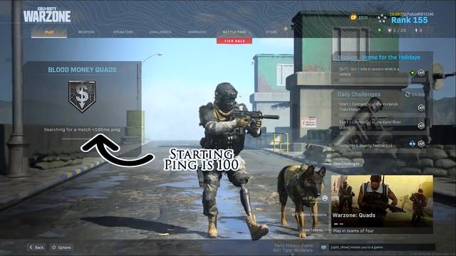 WARZONE SHADOW BAN Fixed (Searching for a match 350ms ping) **See the END ** for your all answers смотреть онлайн