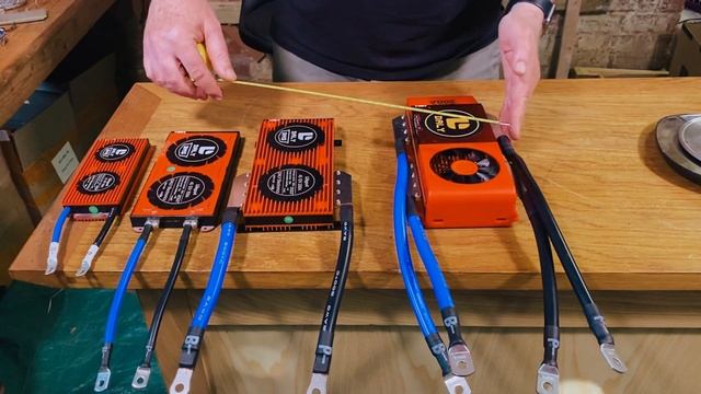 Daly Smart BMS Size & Weight Comparison