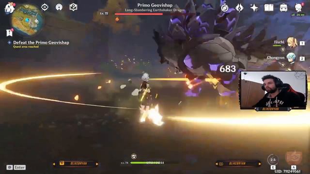 GENSHIN IMPACT 1.3 update | NEW BOSS | GEOVISHAP | BOSSFIGHT смотреть онлайн