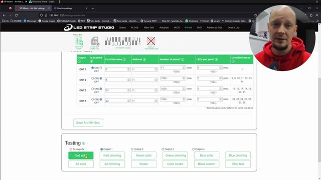 Resolume Arena and SPI Matrix/REACTIVO Art-net LED Controllers смотреть онлайн