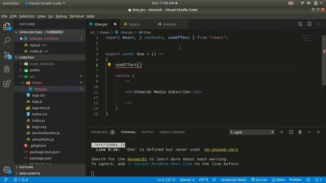 React Hooks | React Hooks in tamil | Cheeta Media смотреть онлайн