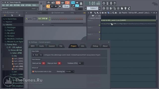 Настройка Project General Settings в FL Studio • Курс «FL Studio Мастер» • THETUNES.RU смотреть онлайн