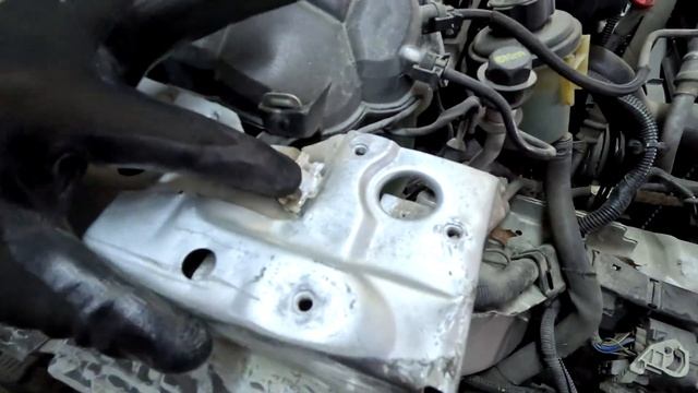 Volvo XC70 с оторванным колесом