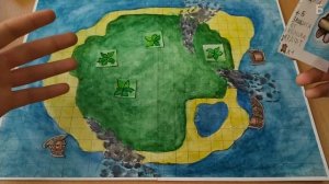 Самодельная настольная игра ВЫЖИВАНИЕ НА НЕОБИТАЕМОМ ОСТРОВЕ / самоденая ККИ. часть 8