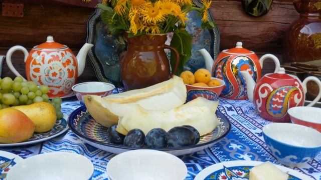 Дачная жизнь. Чаепитие в восточном стиле. Антиквариат. Винтаж. смотреть онлайн