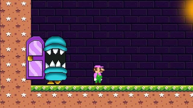 Luigi's Giant Super Mario Bros. Wonder Maze | All Luigi New Power Ups | Game Animation смотреть онлайн