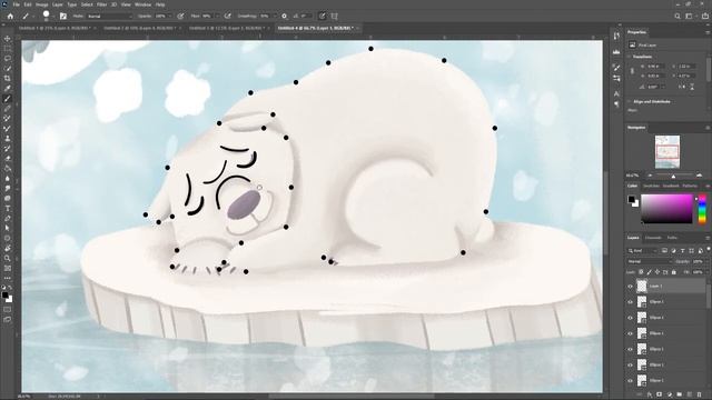 How to Make a Dot to Dot | Adobe Photoshop смотреть онлайн