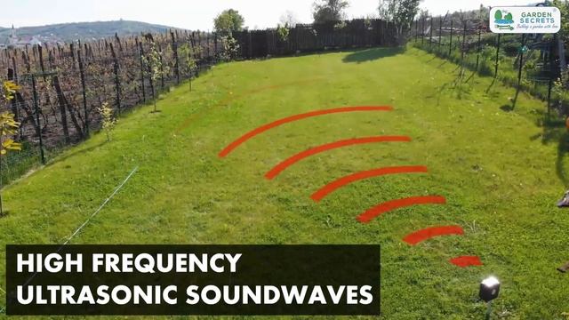GARDEN SECRETS GS-501, Professional Solar Ultrasonic Animal Repellent смотреть онлайн