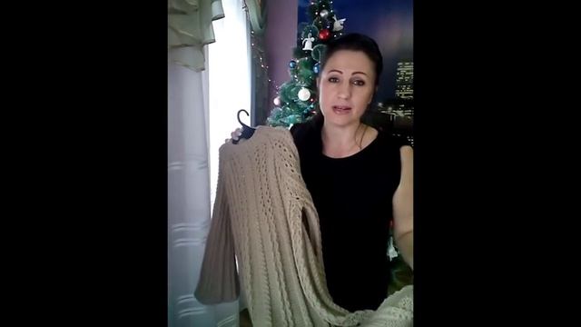 Обзор готового платья/// Регланом сверху с ростком// смотреть онлайн