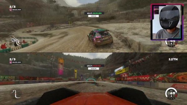 DIRT 5 Learn How to Play Splitscreen (Gameplay)