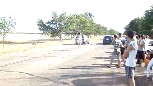 Geely CK vs Vaz 2111 смотреть онлайн