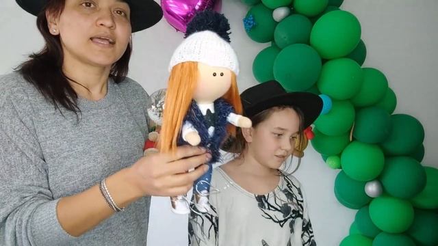 Посмотрите, какие куколки ручной работы появились у нас дома / We have handmade dolls at home смотреть онлайн