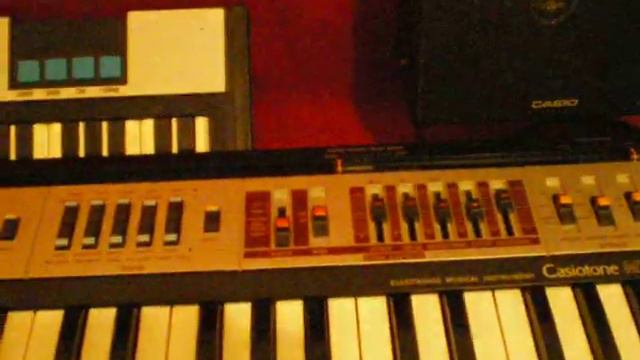 CASIO MT-400v & GE TOTE A TUNE Analog Synthesizer - Orgatron смотреть онлайн