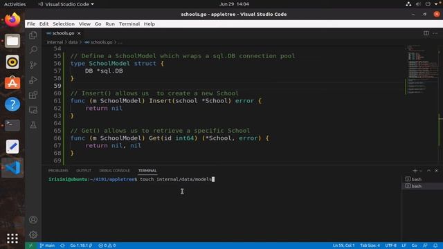 Building APIs with Go - Database CRUD Part 1 смотреть онлайн