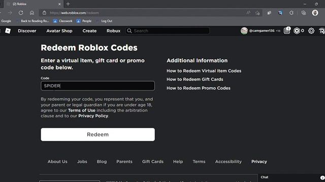 (Roblox) how to get spider cola accessory смотреть онлайн