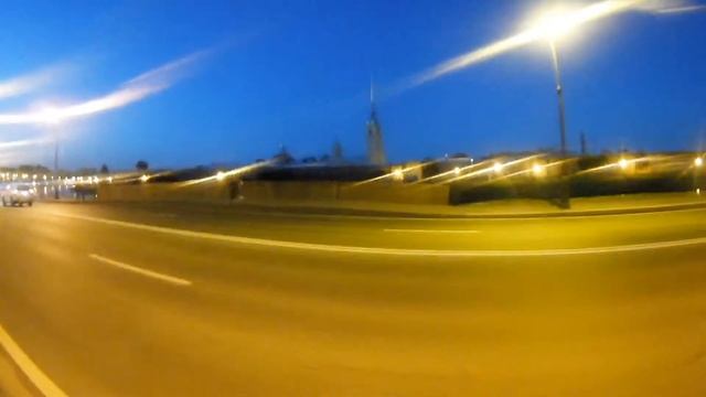 Белые ночи! Ночная велопрогулка по Питеру. Петроградская сторона. смотреть онлайн