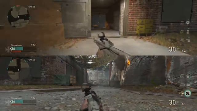 Call of Duty WWII Team Deathmatch Splitscreen #188 смотреть онлайн