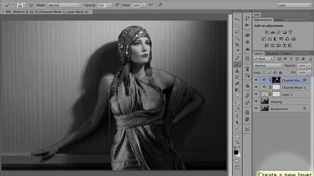 Classic Hollywood Glamour in Photoshop - www.varis.com смотреть онлайн