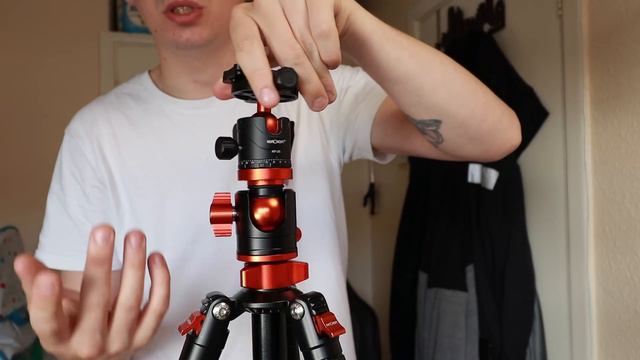 The best budget tripod - K&F Concept SA254T1 смотреть онлайн