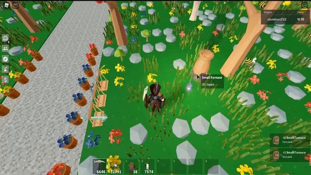 How to Get STEEL and make steel rod - Roblox Islands Factory UPDATE смотреть онлайн