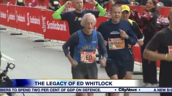Video: Decorated marathon runner Ed Whitlock dead at 86