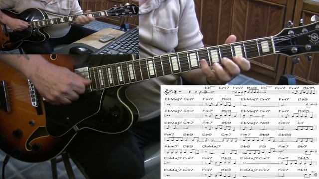 Blue Moon - guitar jazz cover - Yvan Jacques смотреть онлайн