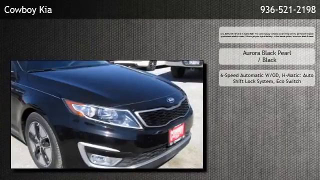 2013 Kia OPTIMA HYBRID Sedan 2.4L Automatic EX - Spring смотреть онлайн