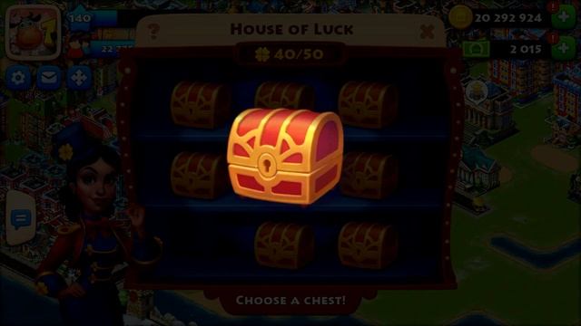 TOWNSHIP Level 140 Playing House of Luck смотреть онлайн