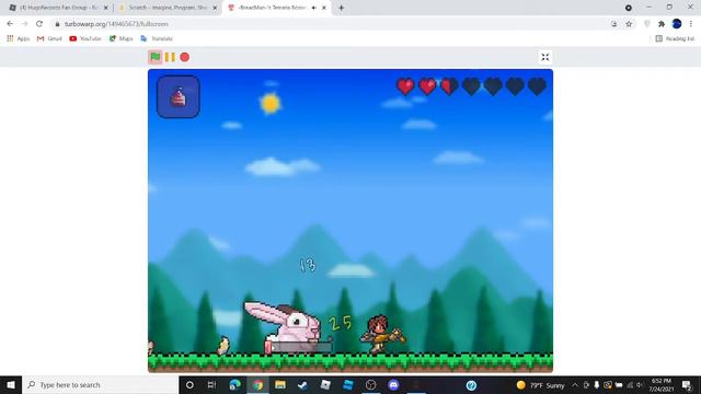 Scratch Terraria boss rush!! смотреть онлайн