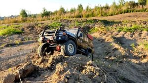 Тест блокировок мостов. RGT ex86190. На бк системе Fusion PRO 540 2300KV. jump, 4x4.Off-road.