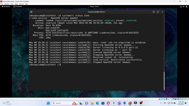 Connect to CentOS Stream 9 Linux Virtual Machine using SSH | 2023 смотреть онлайн