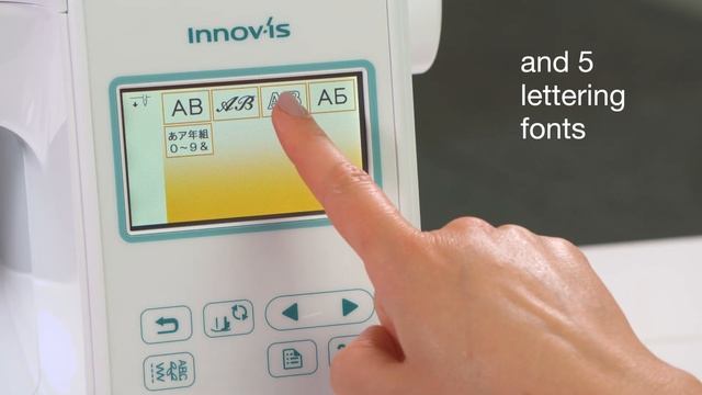 Brother Innov-is F560 - sewing and quilting features смотреть онлайн
